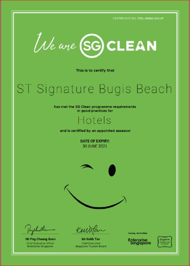 Hotel St Signature Bugis Beach, Short Overnight, 12 Hours, Check In 7pm Or 9pm Singapur